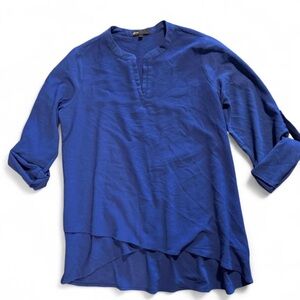 Gibson Women's Royal Blue Blouse